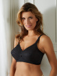Classic Non Wired Total Support Bra - Black
