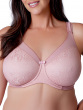 Beauty Lace Underwired Smoothing Bra - Ash Rose