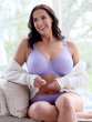 Beauty Lace Deep Brief - Violet Tulip