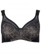 Beauty Lace Underwired Smoothing Bra - Black