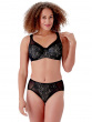 Beauty Lace Underwired Smoothing Bra - Black