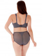 Beauty Lace Underwired Smoothing Bra - Dark Grey