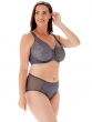 Beauty Lace Underwired Smoothing Bra - Dark Grey