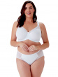 Beauty Lace Underwired Smoothing Bra - White