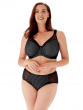 Beauty Stripe Smoothing Bra - Black/Grey