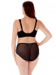 Beauty Stripe Deep Brief - Black/Grey