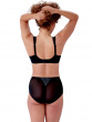 Beauty Stripe Deep Brief - Black/Grey