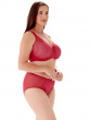 Beauty Stripe Smoothing Bra - Passion Red