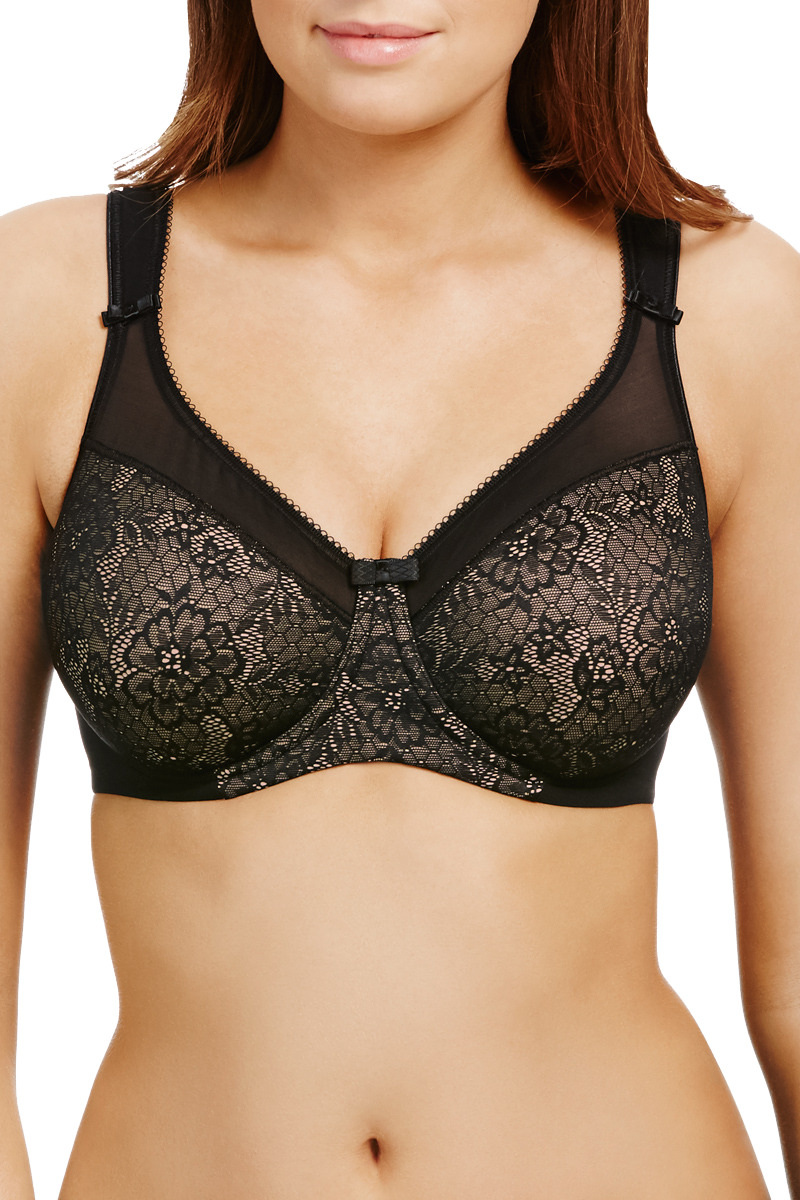 Berlei Beauty Stripe Underwired Minimiser Bra