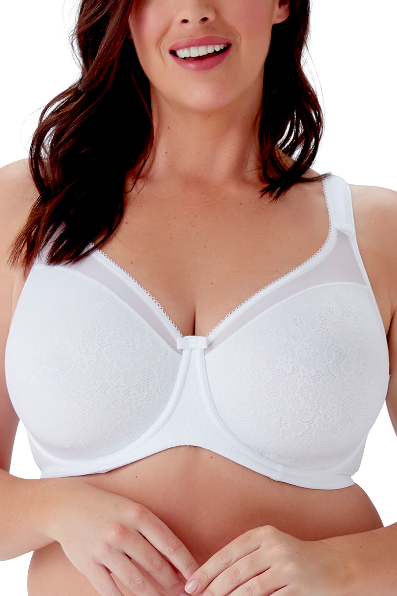 Beauty Minimiser Bra - White, Lingerie Sets