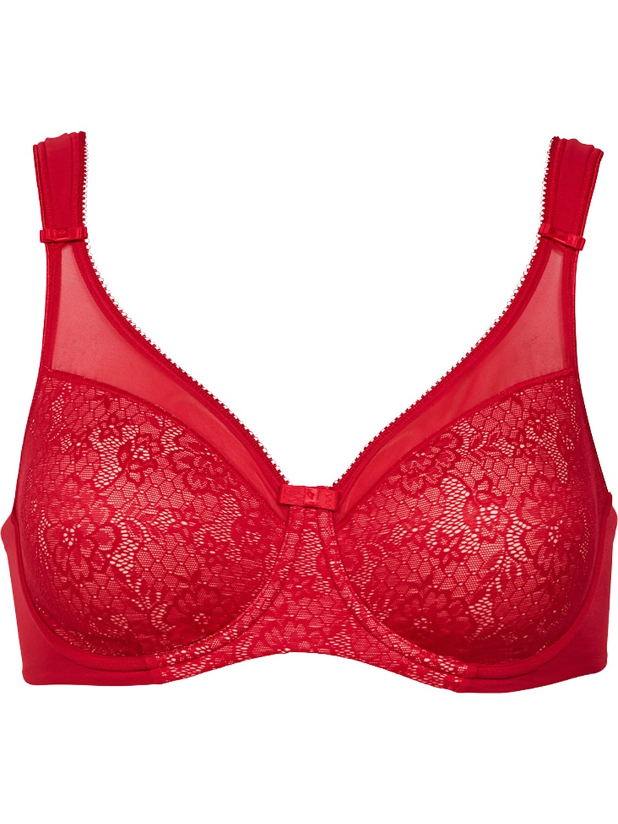 berlei Beauty Minimiser Bra - Passion Red