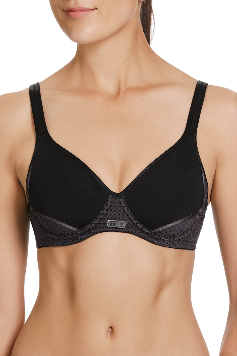 Electrify a medium impact bra designed for a fun and supportive workout. Now available at www.berlei