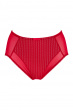Beauty Stripe Deep Brief - Passion Red