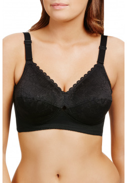 Classic Wired Minimiser Bra - Black, Non Padded