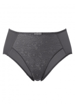 Beauty Lace Deep Brief - Dark Grey