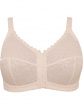 Classic Full Cup Front Fastening Bra - Beige