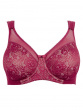 Beauty Lace Underwired Smoothing Bra - Burgundy