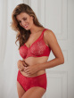 Beauty Lace Deep Brief - Passion Red