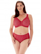 Beauty Stripe Smoothing Bra - Passion Red