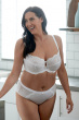 Sublime Lace Side Support Bra - White