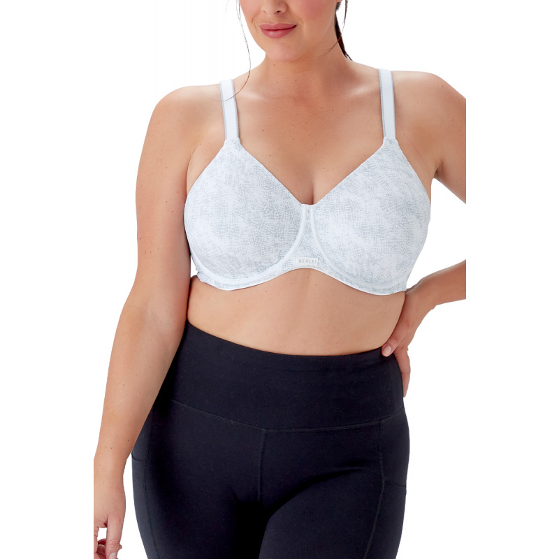 High Performance Wired Bra White Sports Bras Berlei